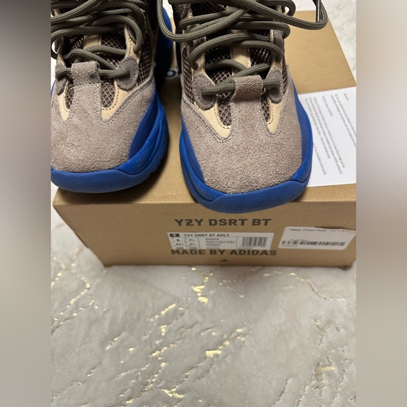 Adidas Yeezy Desert Boot Taupe and Blue - Picture 11 of 11